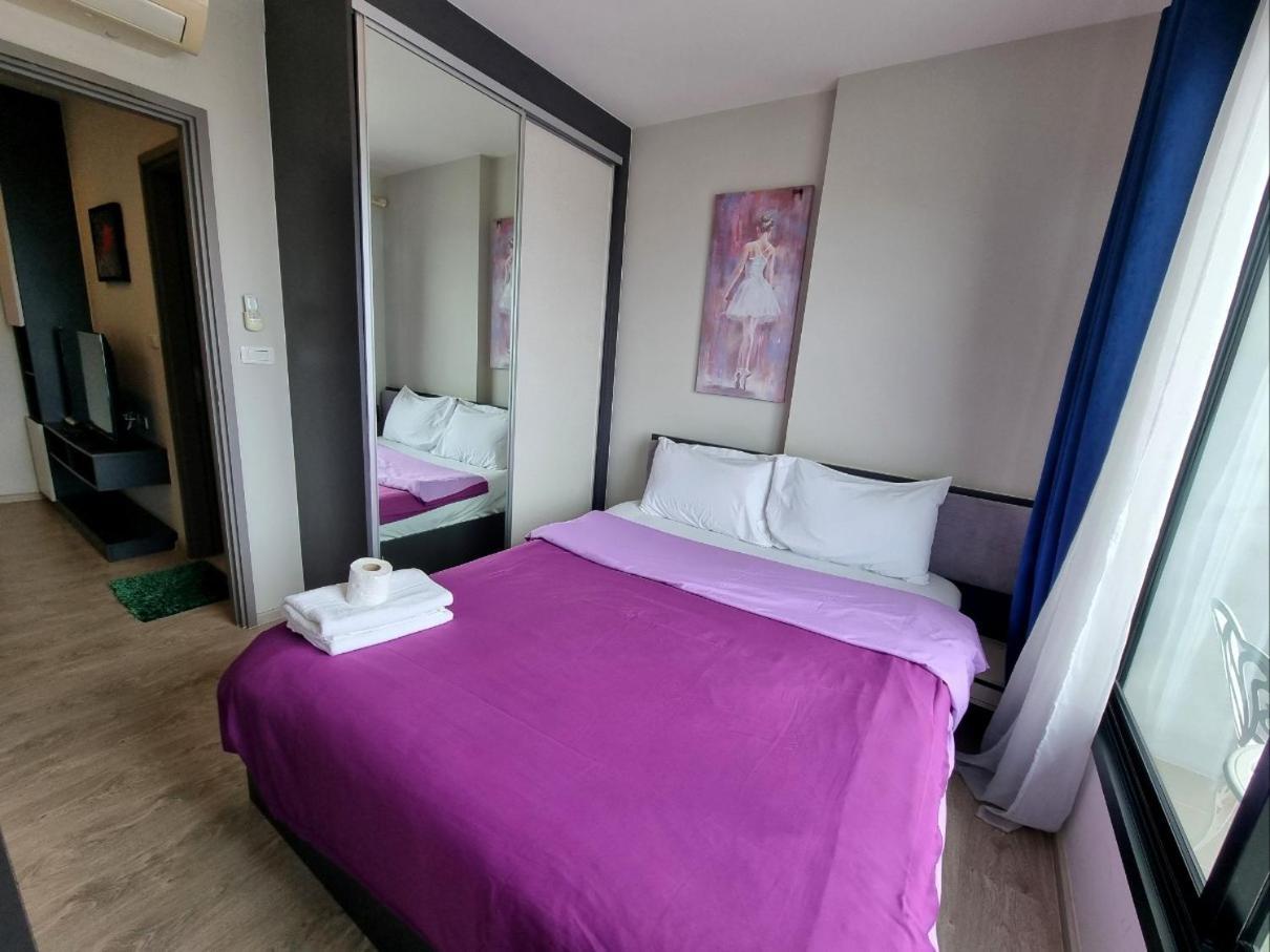 The Base Condo Center Of Pattaya Rooftop Swimming Pool Luaran gambar